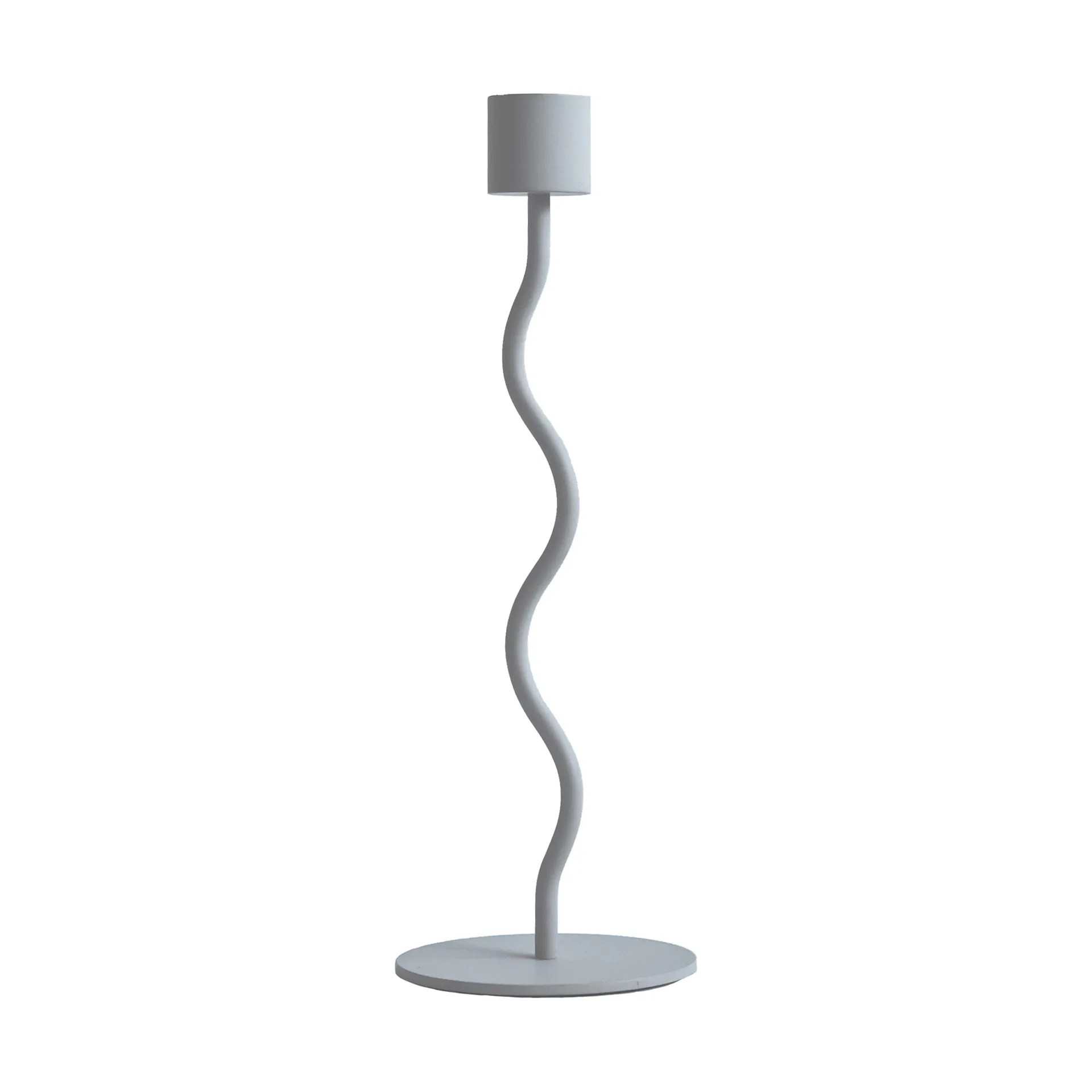 Curved lysestake 23 cm, Pale Blue Cooee Design