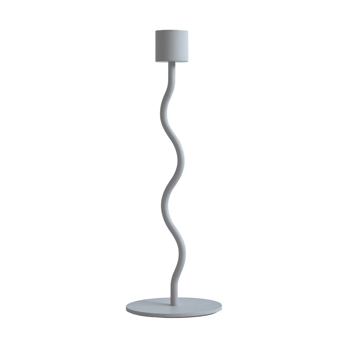 Cooee Design Curved lysestake 23 cm Pale Blue