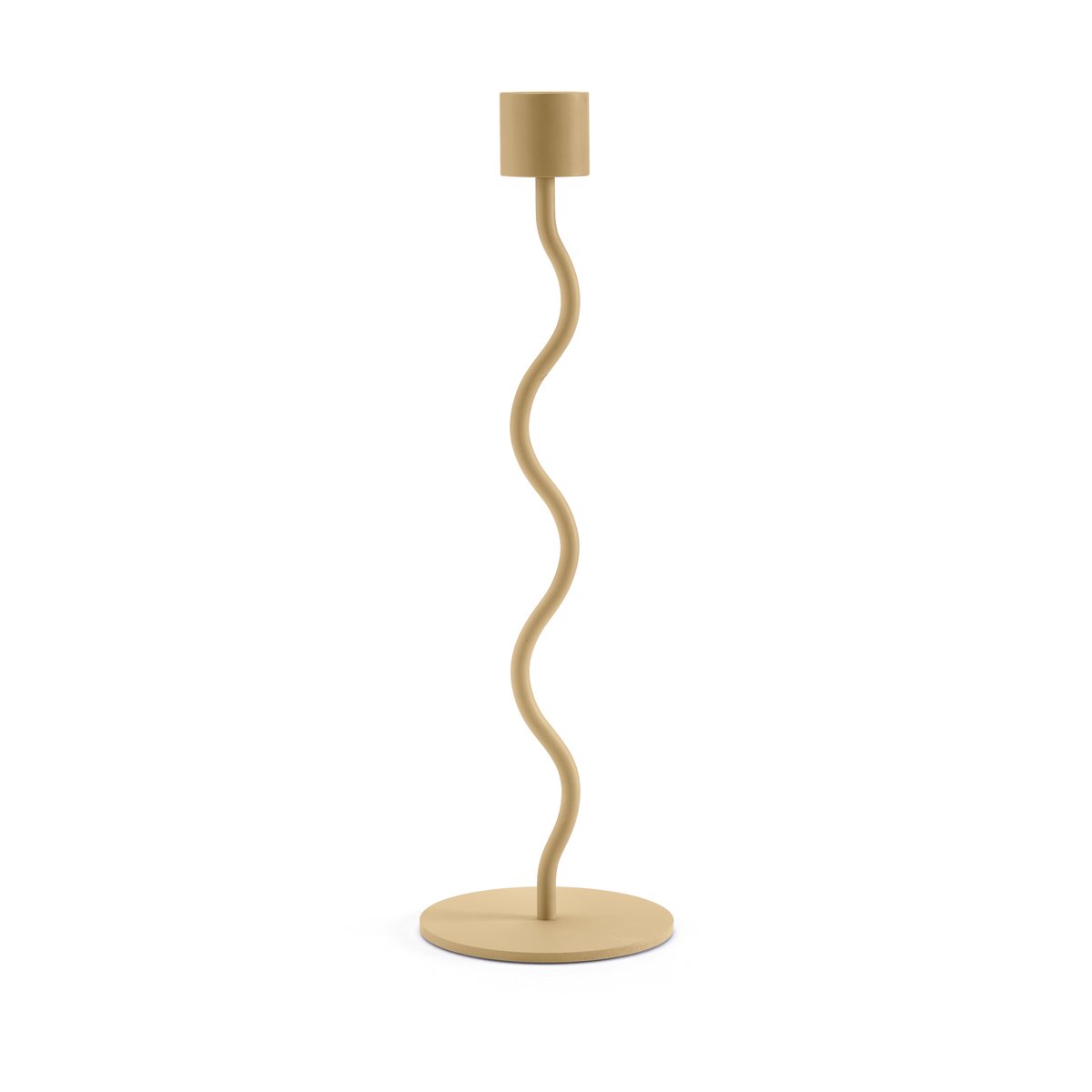Cooee Design Curved lysestake 26 cm Peanut