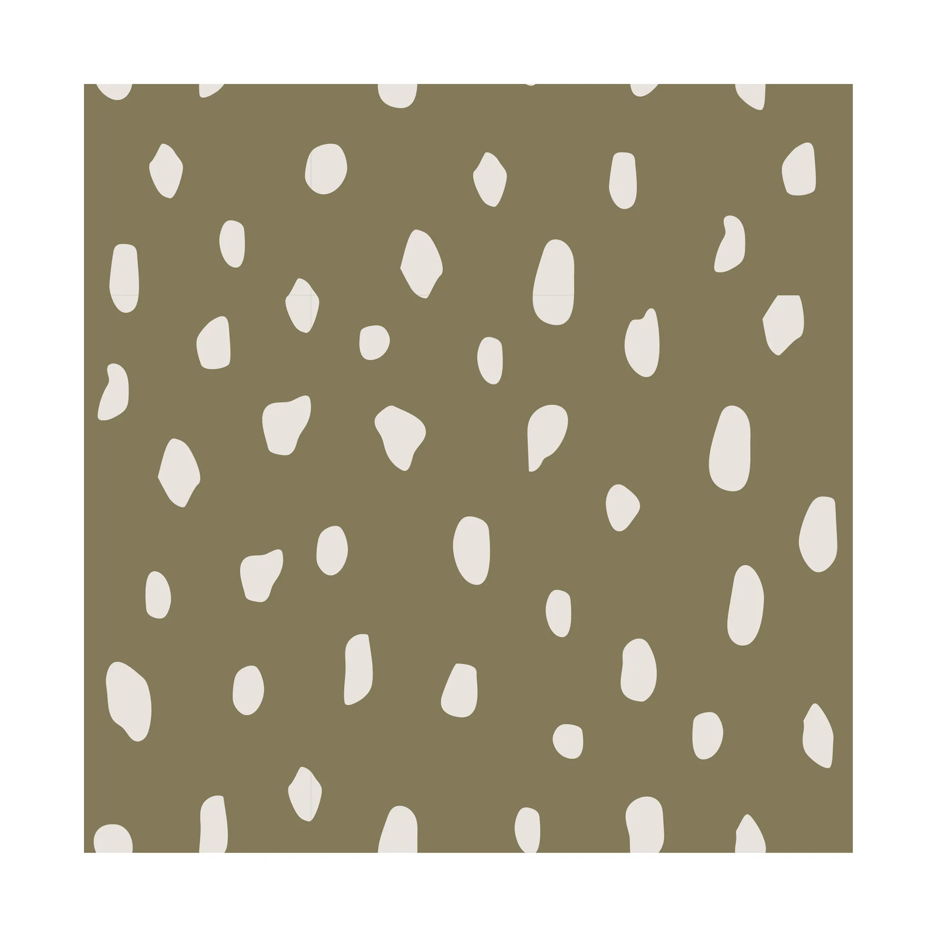 Dots servietter 33 x 33 cm 20-pakning, Olive Cooee Design
