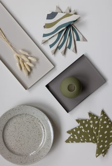 Dots servietter 33 x 33 cm 20-pakning - Olive - Cooee Design