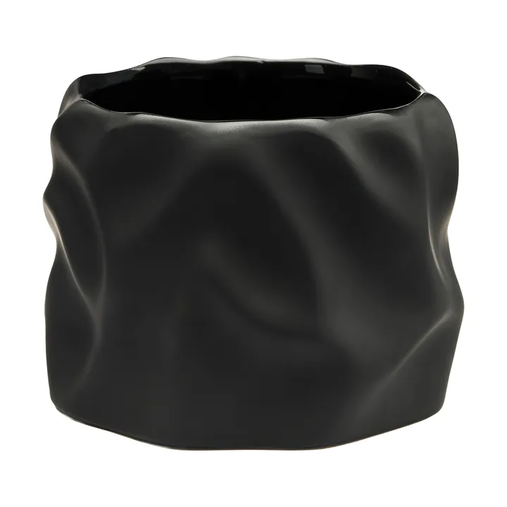 Drift desert blomsterpotte - Black, liten Ø15 cm - Cooee Design