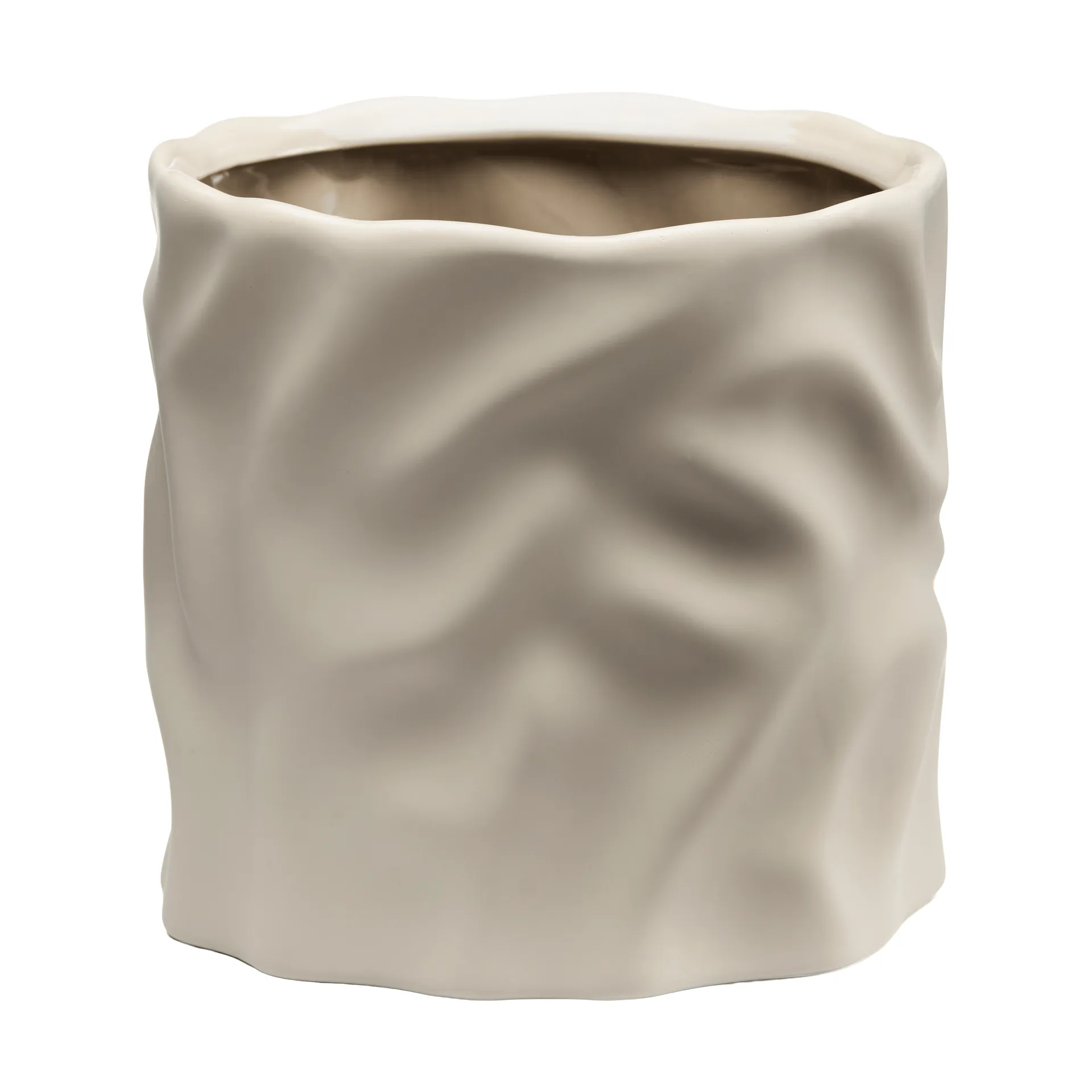 Drift desert blomsterpotte, Sand, medium Ø17,5 cm Cooee Design