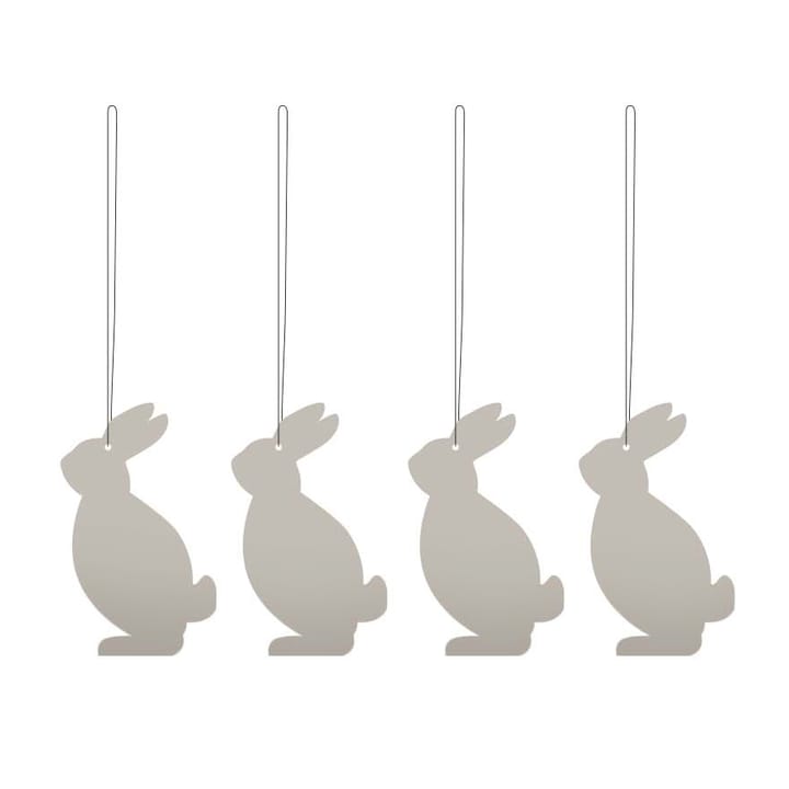 Easter Deco hare påskepynt 4-pakning - Sand - Cooee Design