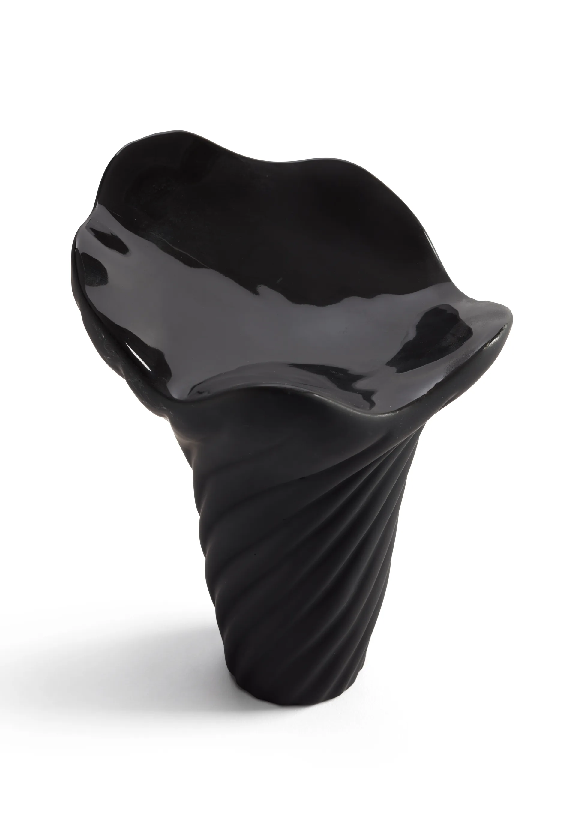 Fungi skulptur large 18 cm, Svart Cooee Design