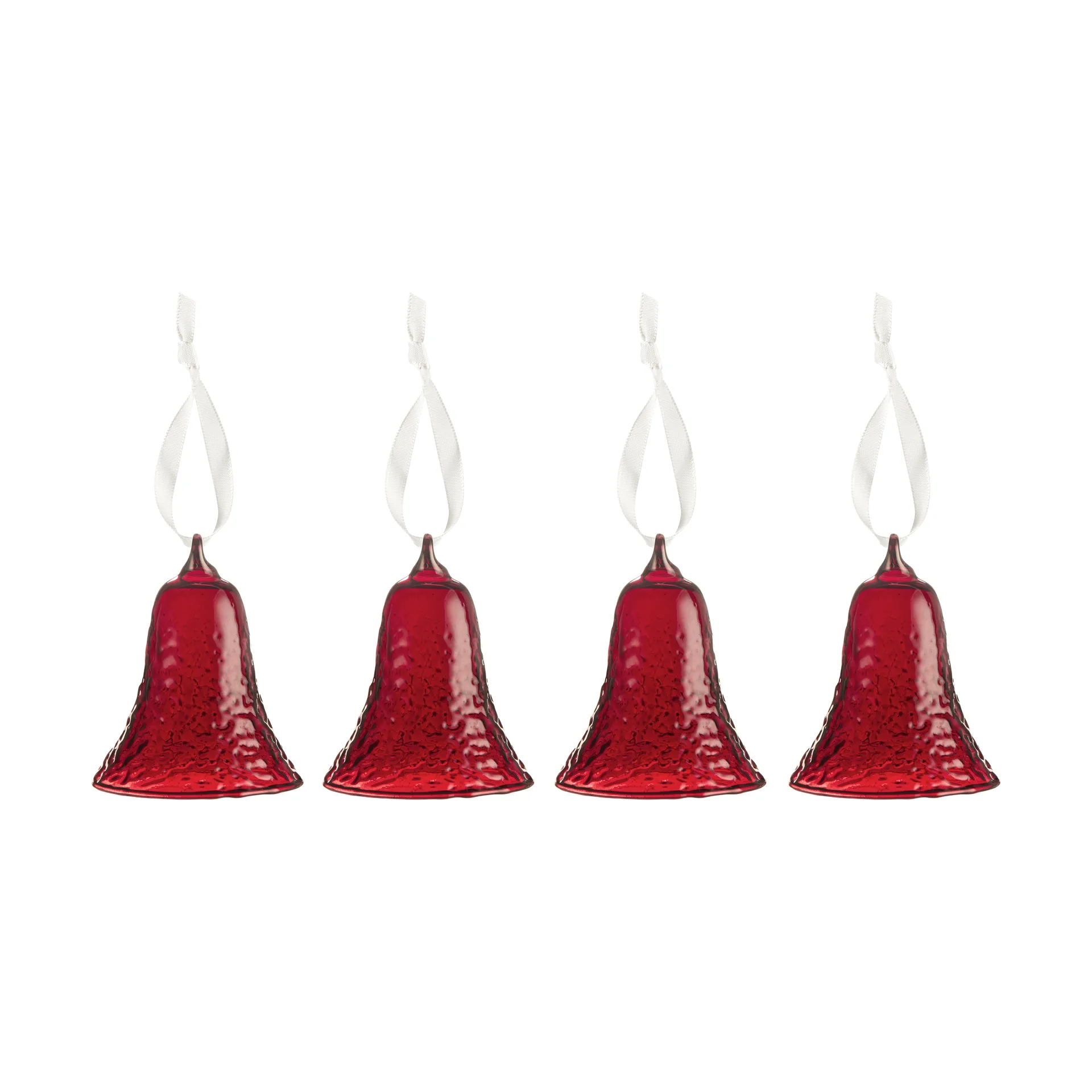 Gry bell klokke 8 cm, Deep red Cooee Design