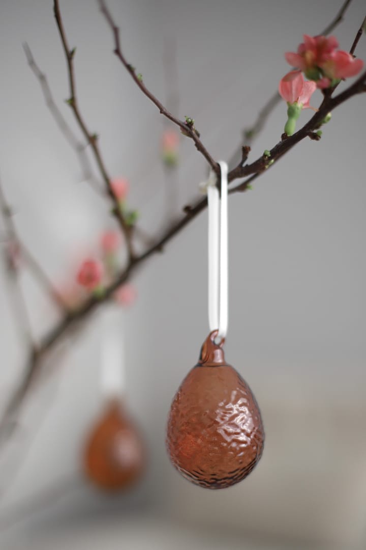 Gry påskeanheng Egg 2-pk, Cognac Cooee Design