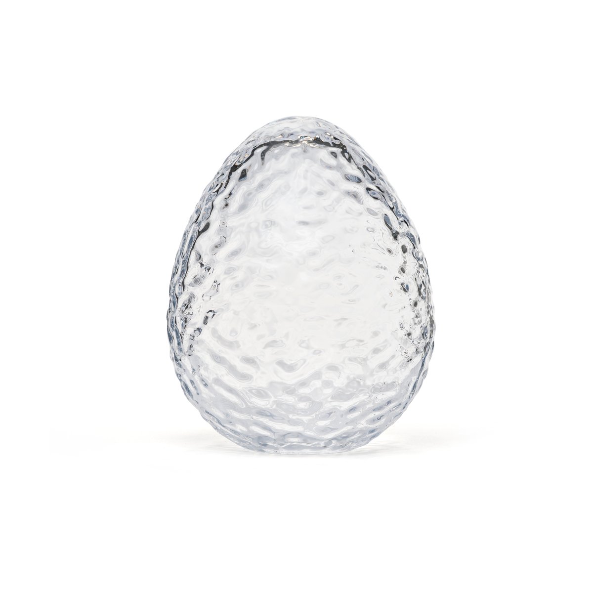 Cooee Design Gry påskepynt stående egg 12 cm Clear