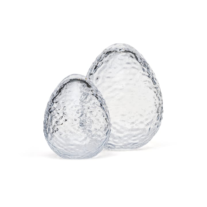 Gry stående egg 12 cm - Clear - Cooee Design