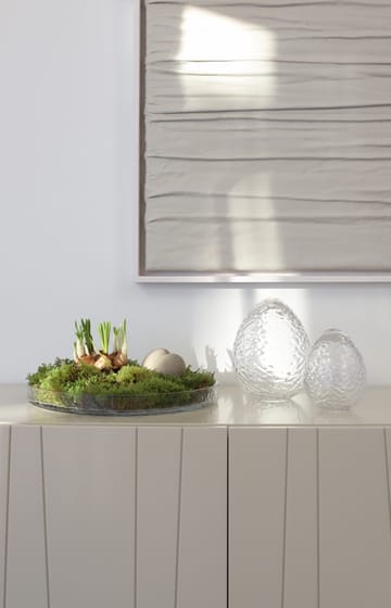 Gry stående egg 16 cm - Clear - Cooee Design