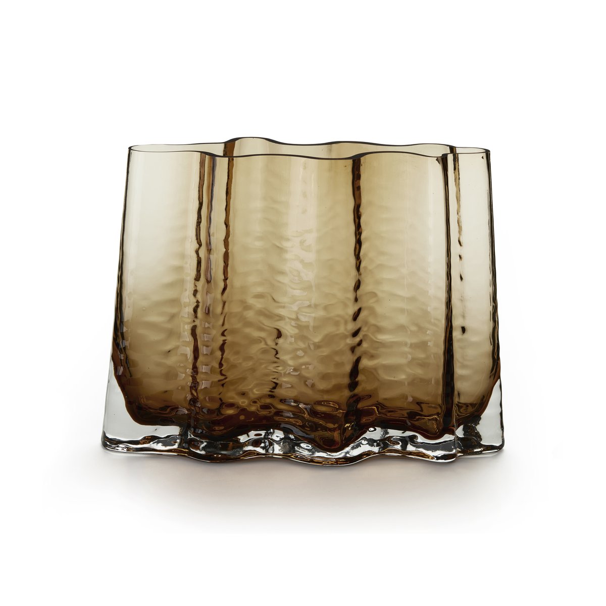 Bilde av Cooee Design Gry wide vase 24 cm Cognac
