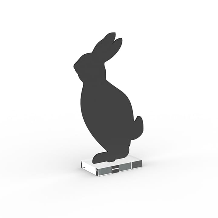 Hare påskepynt 18 cm - Black - Cooee Design