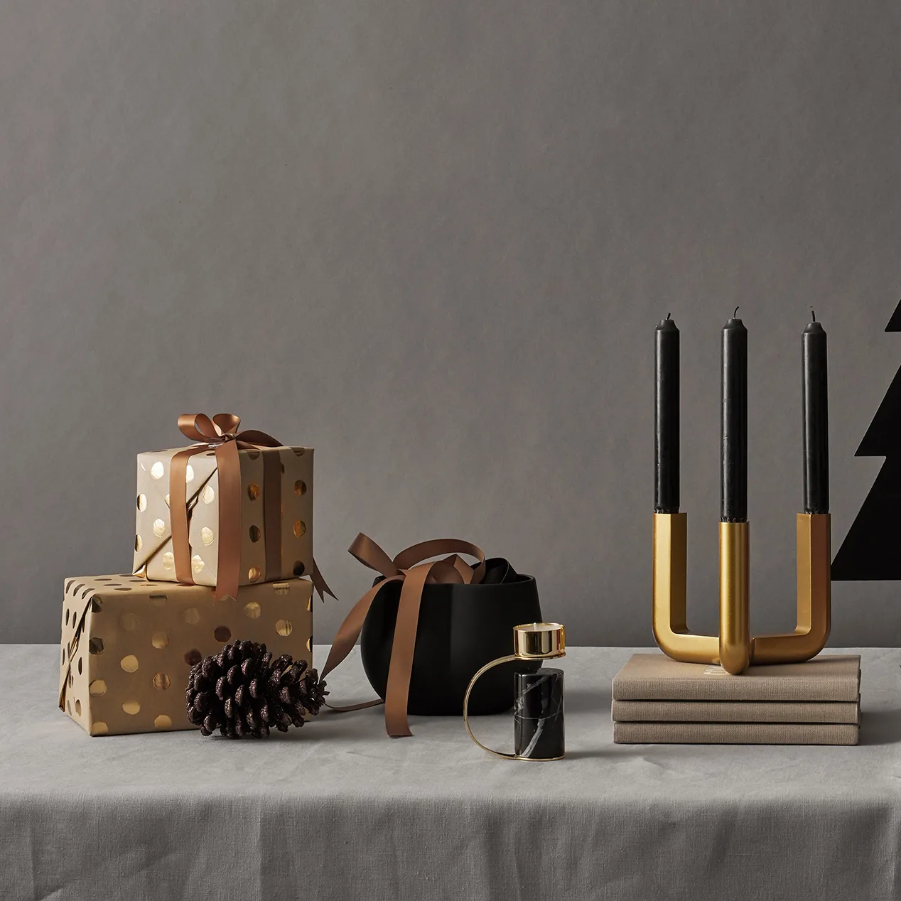 Heavy telysestake, Nero marquina Cooee Design