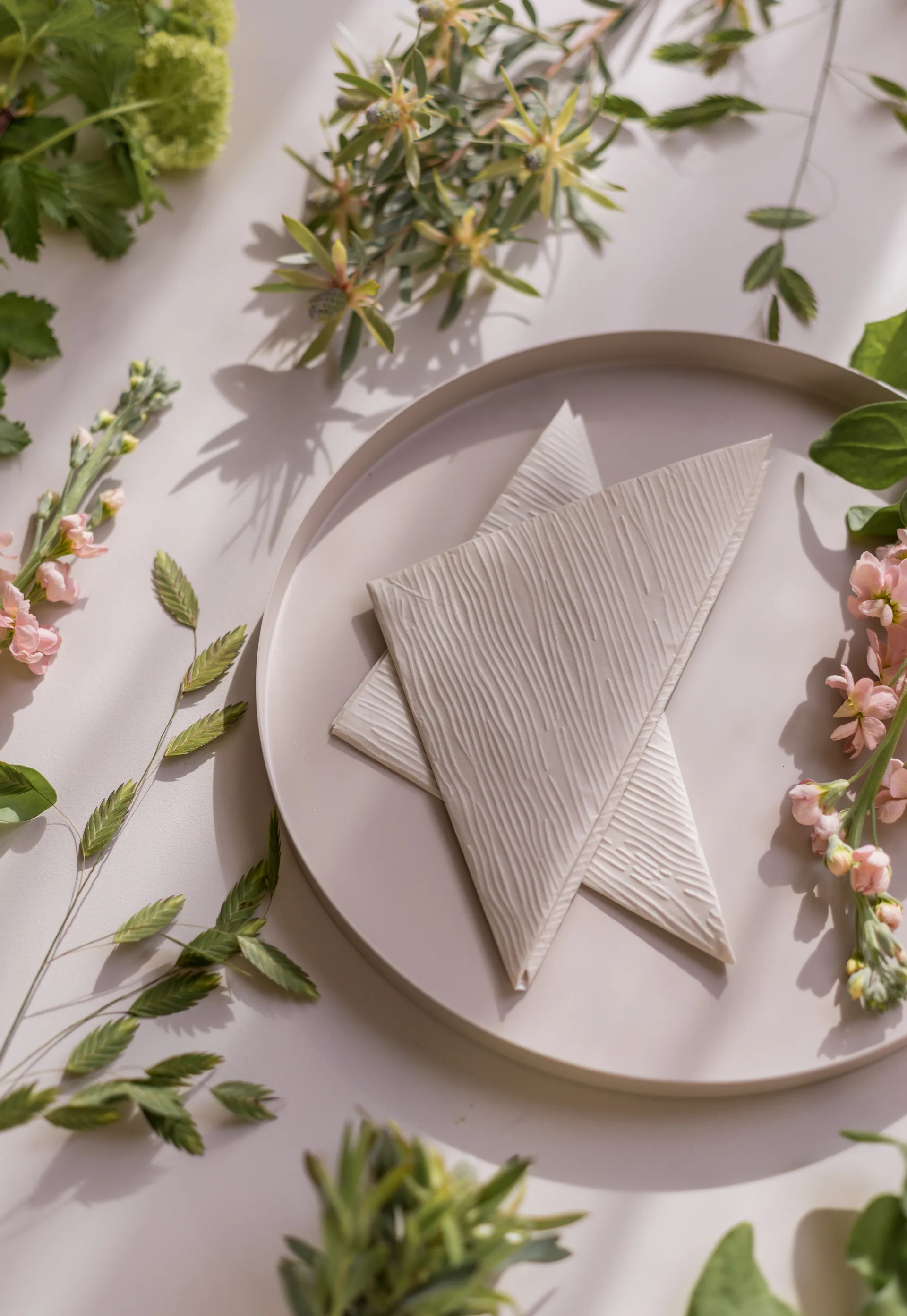 Lines servietter 33 x 33 cm 18-pakning, Shell Cooee Design