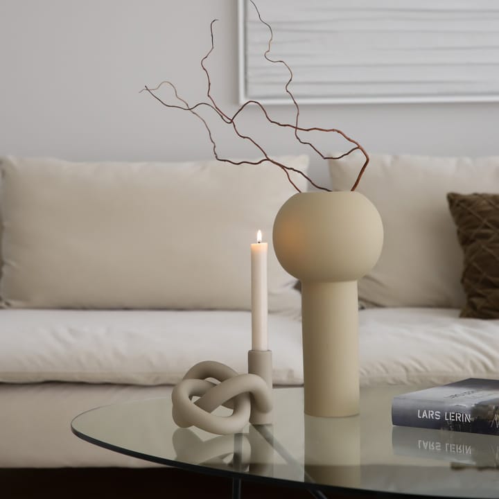 Lykke One lysestake, Sand Cooee Design