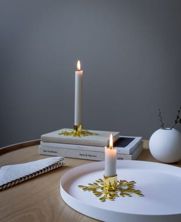 Mistletoe lysestake - Messing - Cooee Design