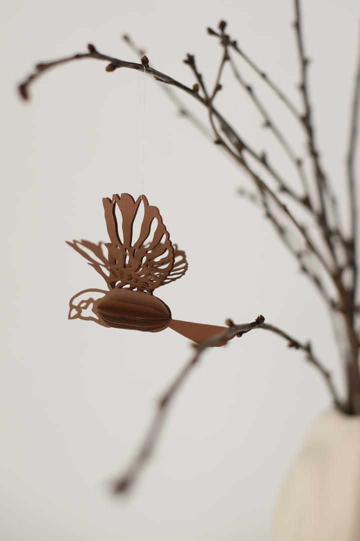 Paper bird hengende dekorasjon 2-pakn., Coffee Cooee Design