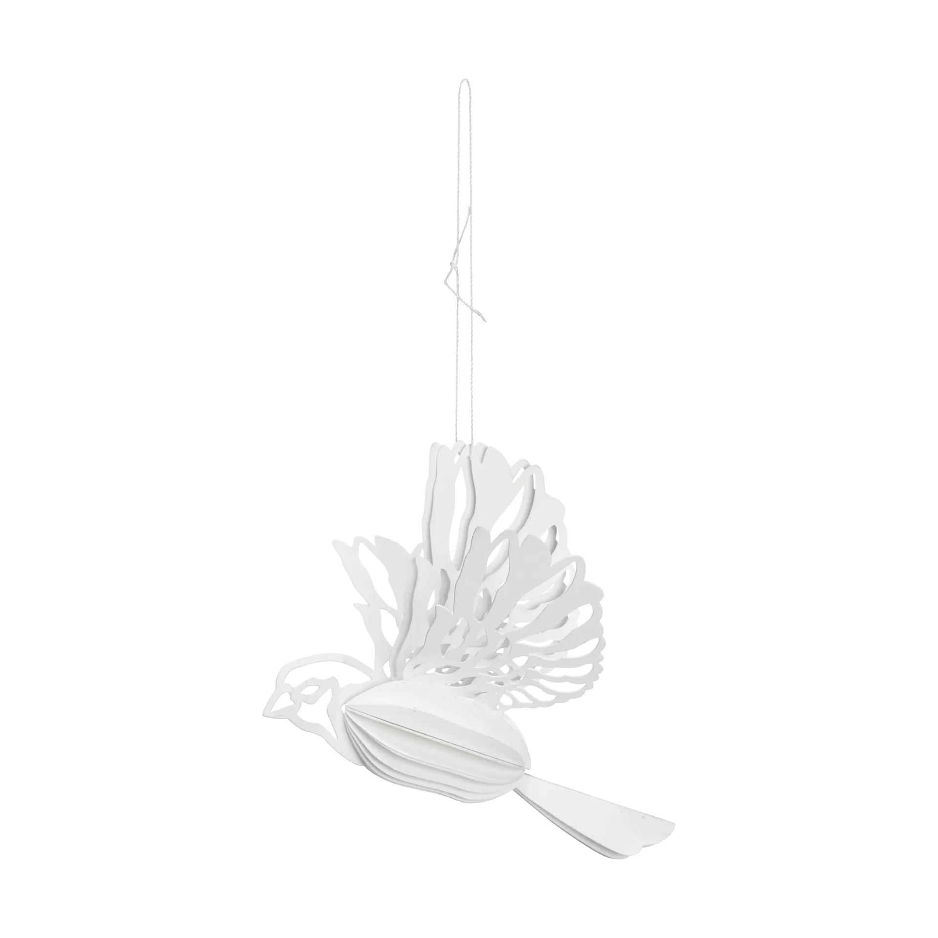 Paper bird hengende dekorasjon 2-pakn., Naturlig Cooee Design