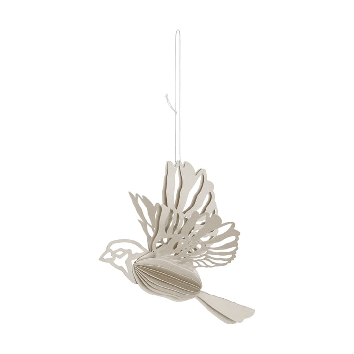 Paper bird hengende dekorasjon - Sand - Cooee Design