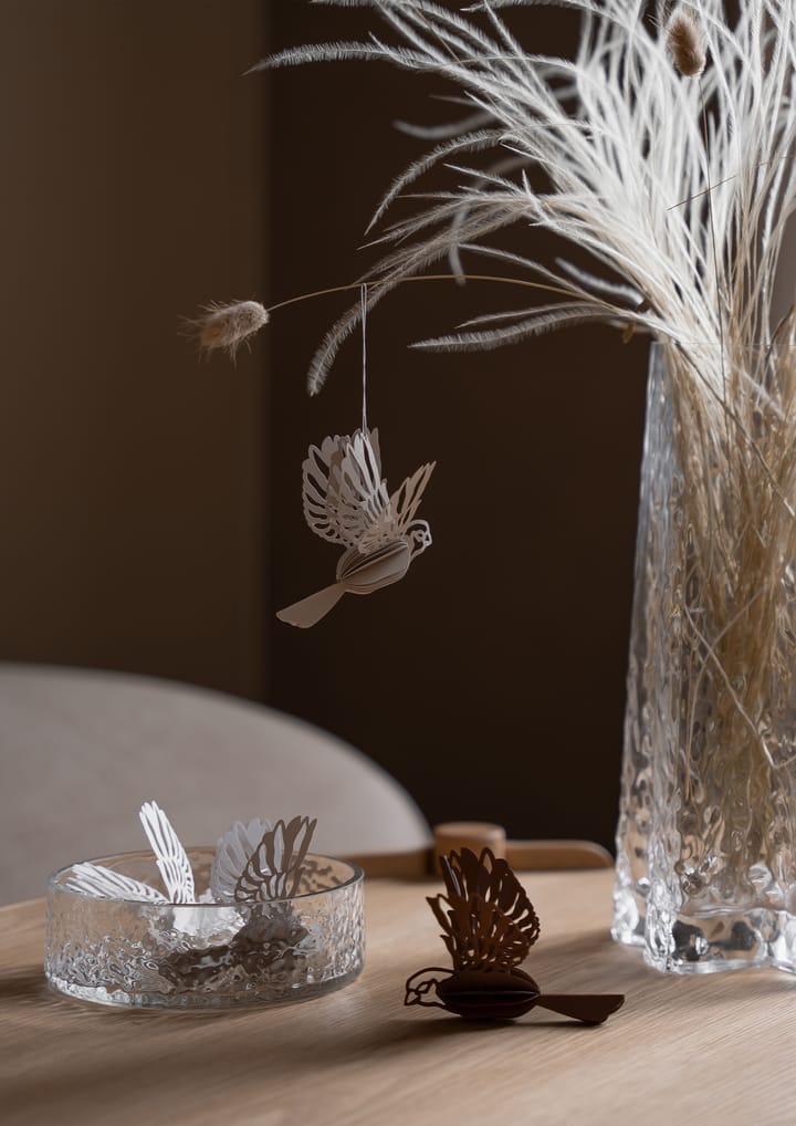 Paper bird hengende dekorasjon - Sand - Cooee Design