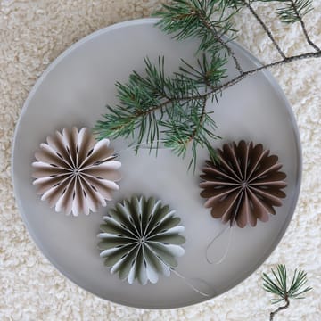 Paper Flowers juletrepynt - Sand - Cooee Design