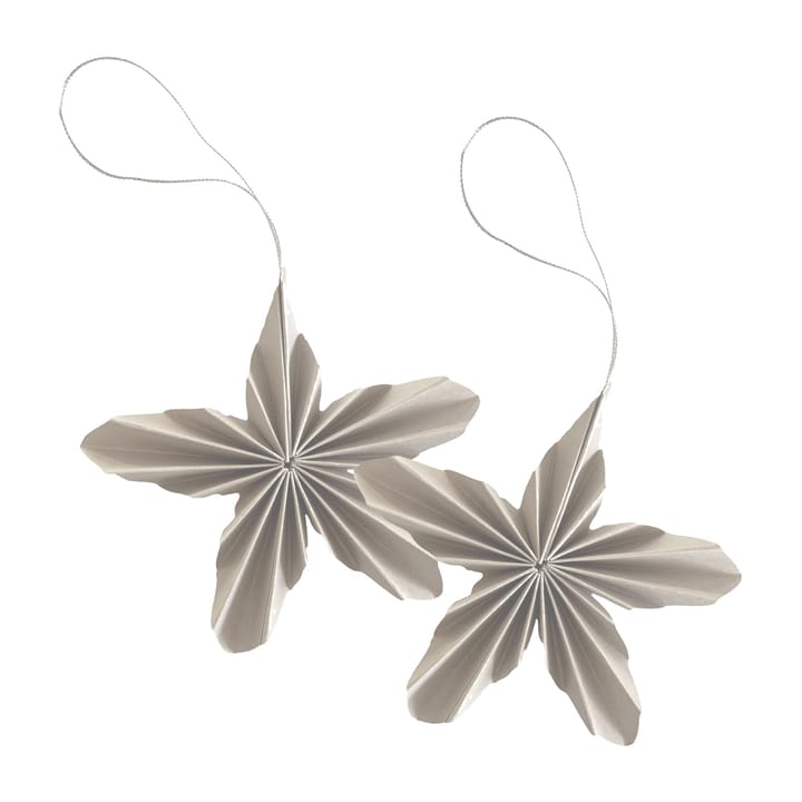 Paper Stars juletrepynt - Natural - Cooee Design