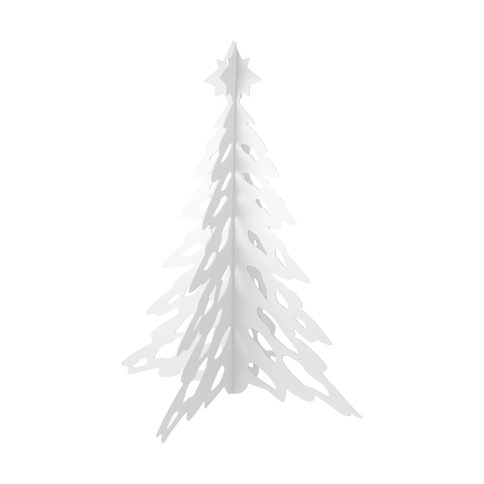 Pinetree dekorasjonsjuletre 20 cm, Hvit Cooee Design