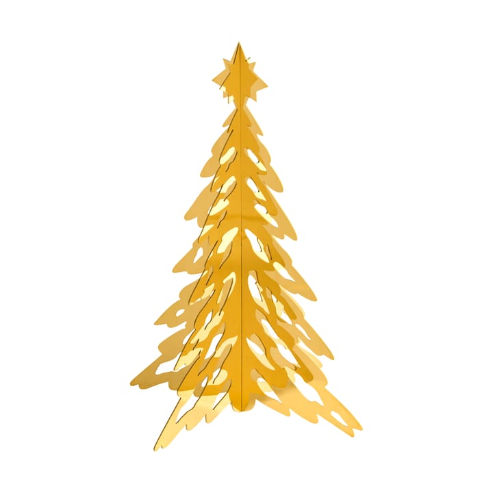 Pinetree dekorasjonsjuletre 30 cm, Messing Cooee Design