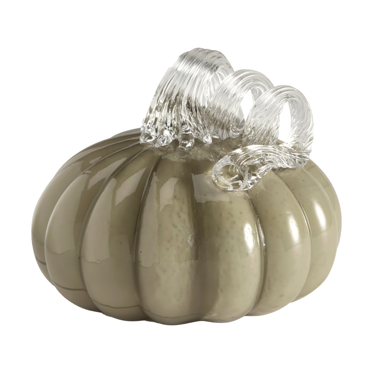 Cooee Design Pumpkin dekorasjon 10 cm Khaki