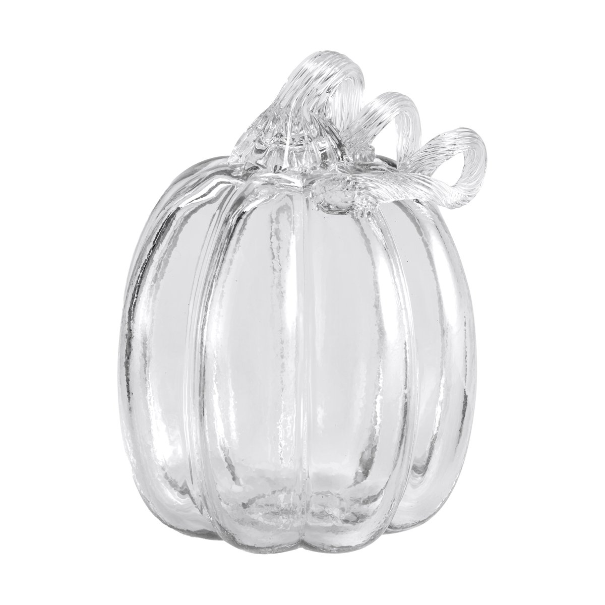 Cooee Design Pumpkin dekorasjon 14 cm Clear