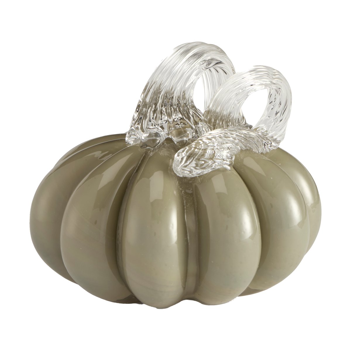Cooee Design Pumpkin dekorasjon 8 cm Khaki