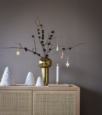 Snowy juletre 10 cm - White - Cooee Design
