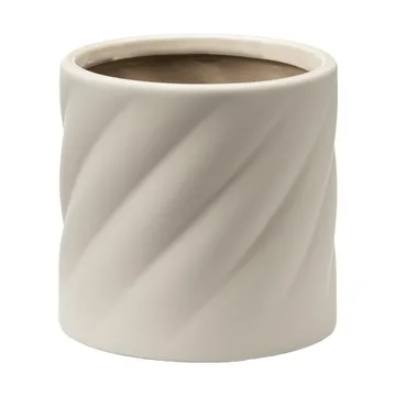 Twist blomsterpotte - Sand, liten Ø12 cm - Cooee Design