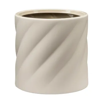 Twist blomsterpotte - Sand, medium Ø19 cm - Cooee Design