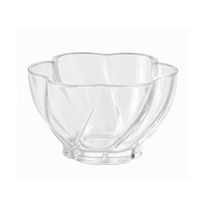 Twist telys bolle Ø10x5,5 cm - Clear - Cooee Design