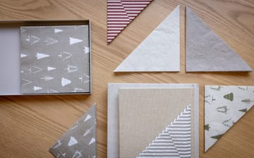 Woods serviett 33 x 33 cm 20-pakning - Sand-white - Cooee Design