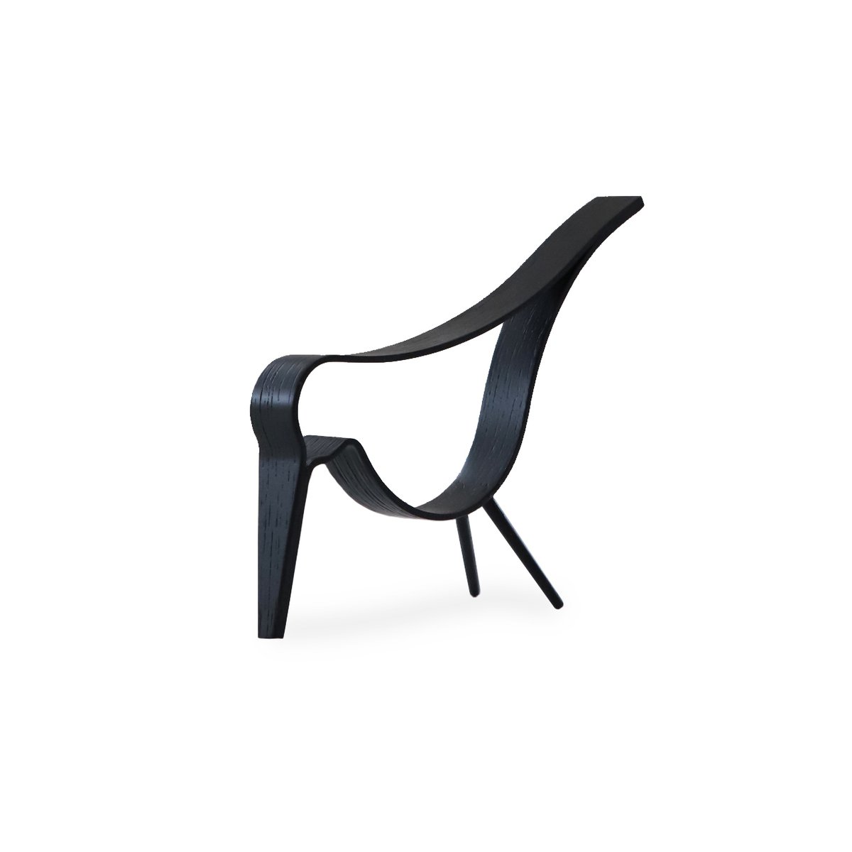 Cooee Design Woody Bird medium Svartbeiset eik