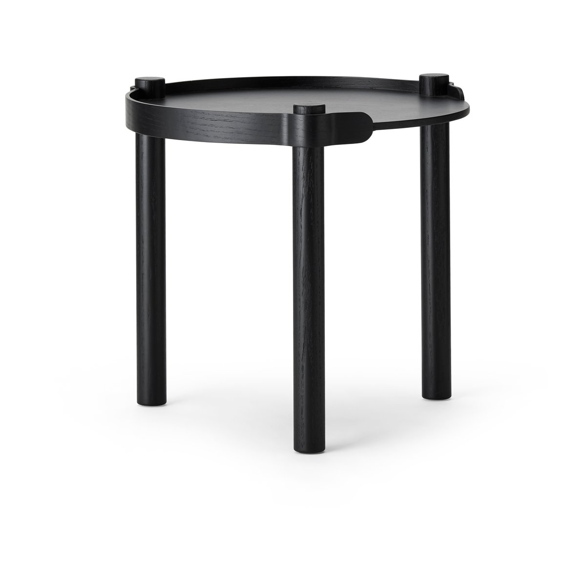 Bilde av Cooee Design Woody bord Ø45 cm Black stained oak