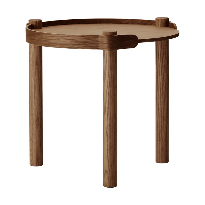 Woody bord Ø45 cm - Mørkbeiset eik - Cooee Design