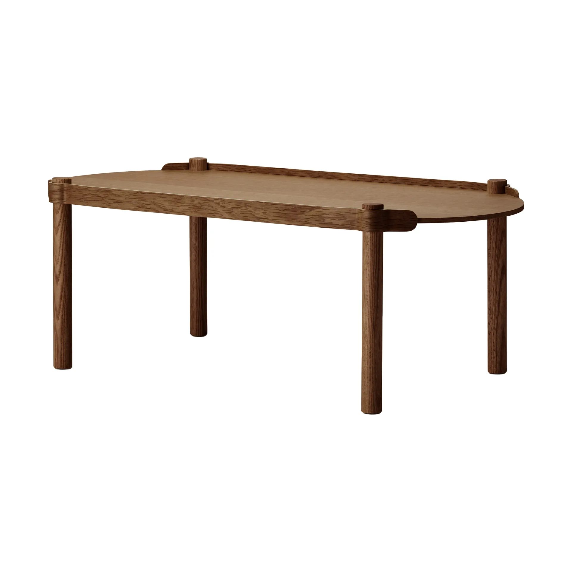 Woody bord 50x105 cm, Mørkbeiset eik Cooee Design