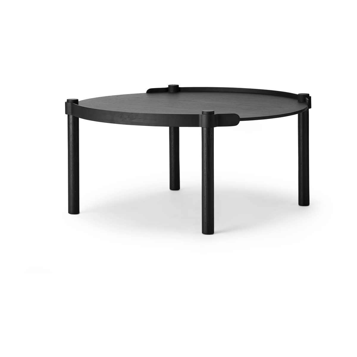 Bilde av Cooee Design Woody bord Ø80 cm Black stained oak