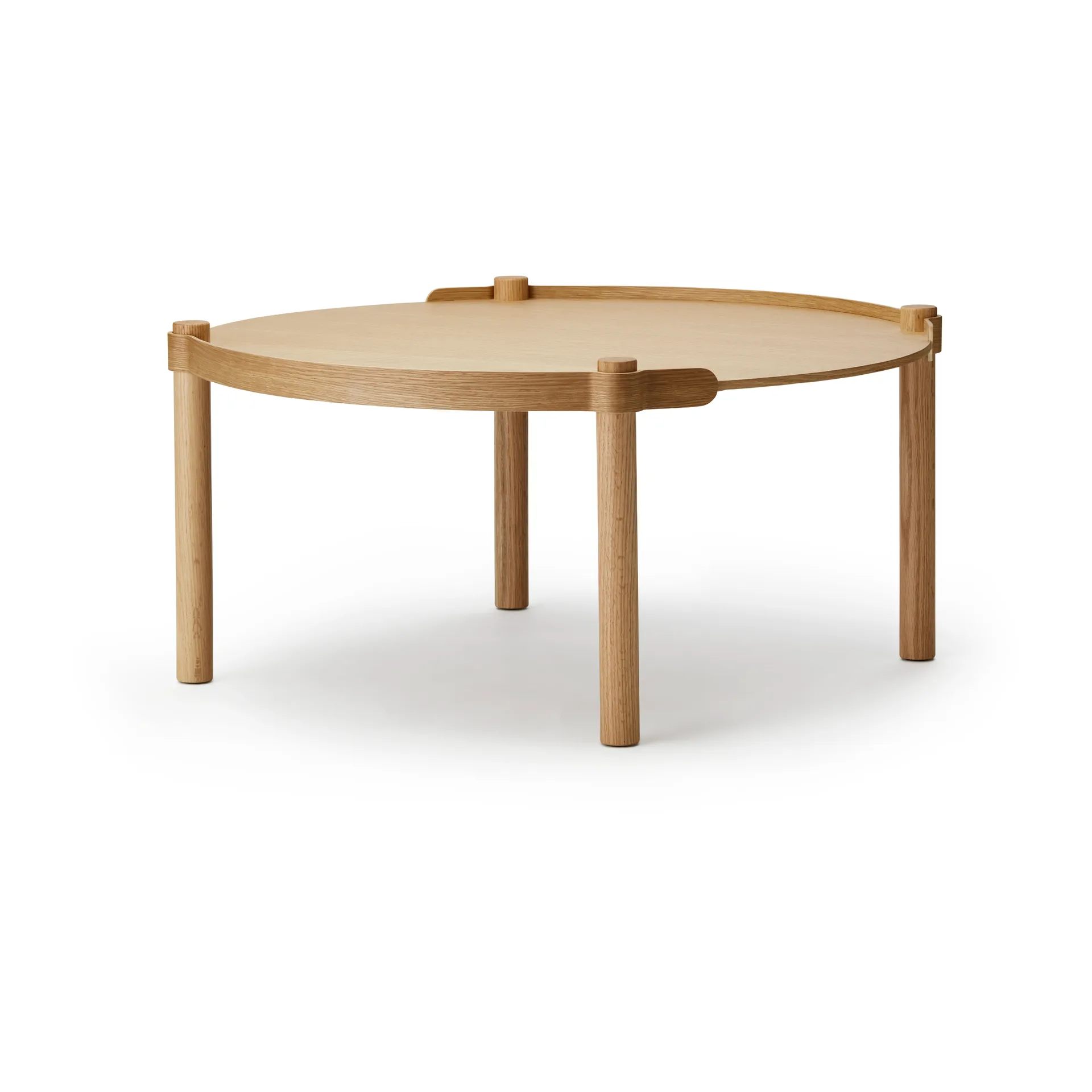 Woody bord Ø80 cm, Oak Cooee Design