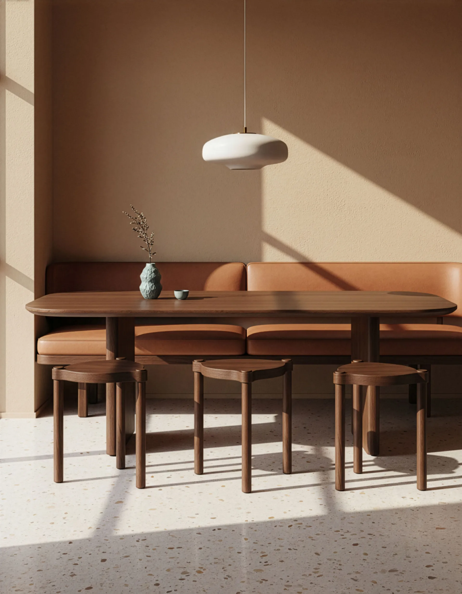 Woody krakk, Mørk eik Cooee Design