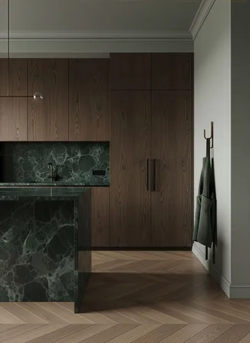 Woody krok One - Mørkbeiset eik - Cooee Design