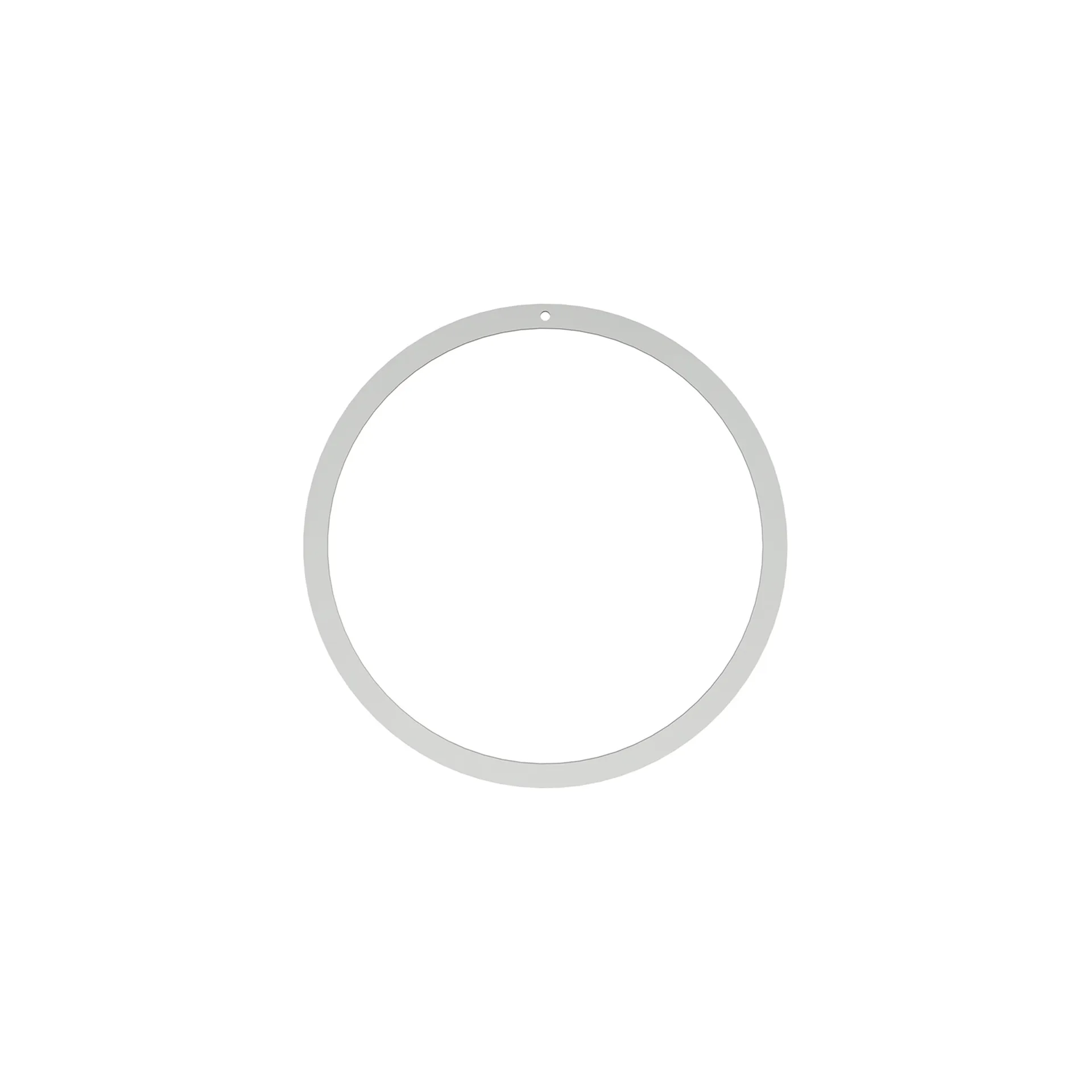 Wreath dekorasjonsring 20 cm, stainless steel Cooee Design