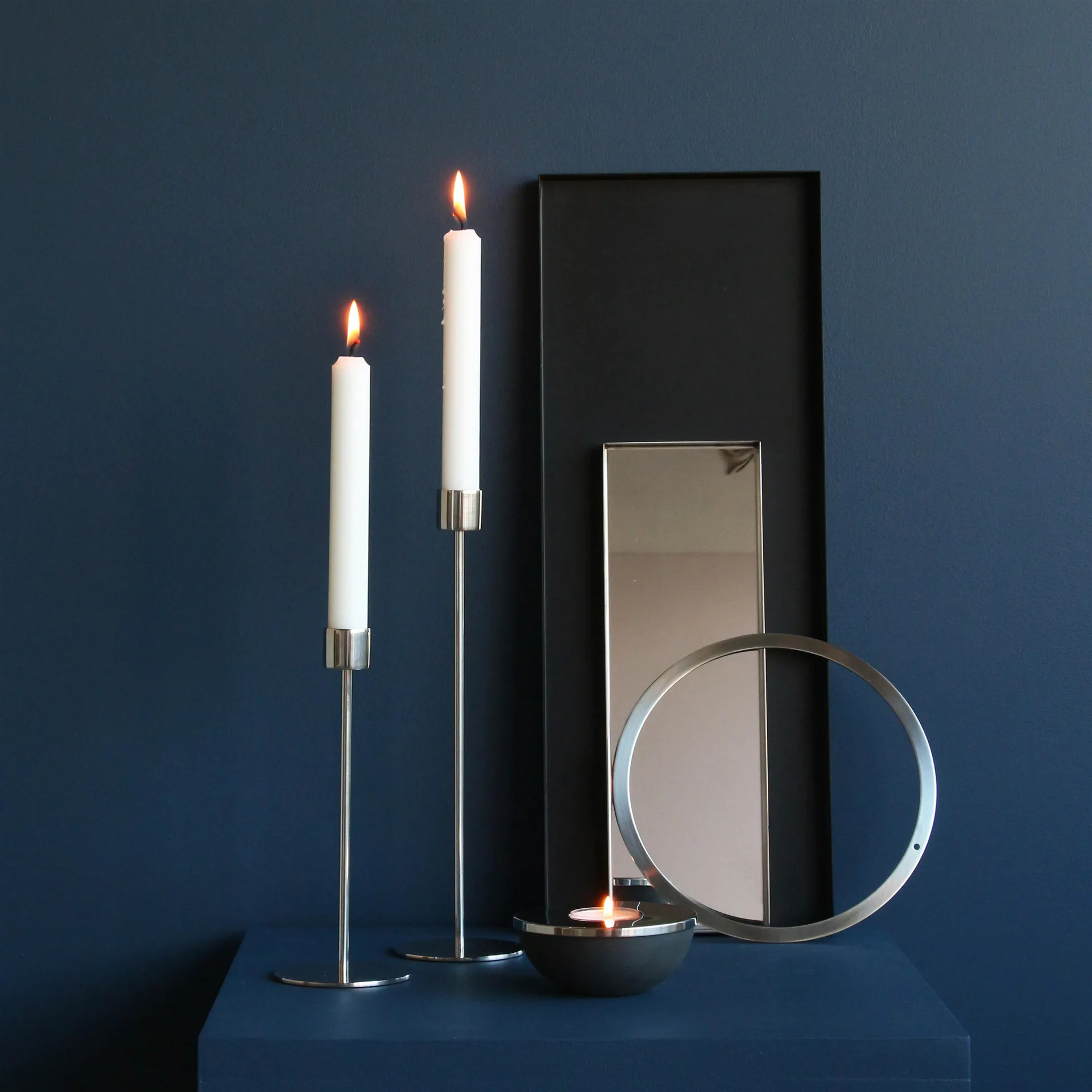 Wreath dekorasjonsring 20 cm, stainless steel Cooee Design