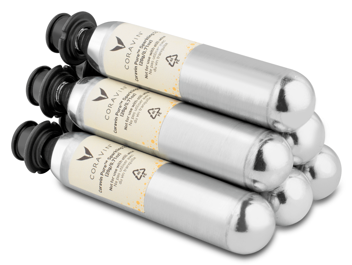Coravin Co2-kapsler For Bobler 6-pakning | Skandinavisk Design | Vinutstyr & Barutstyr |