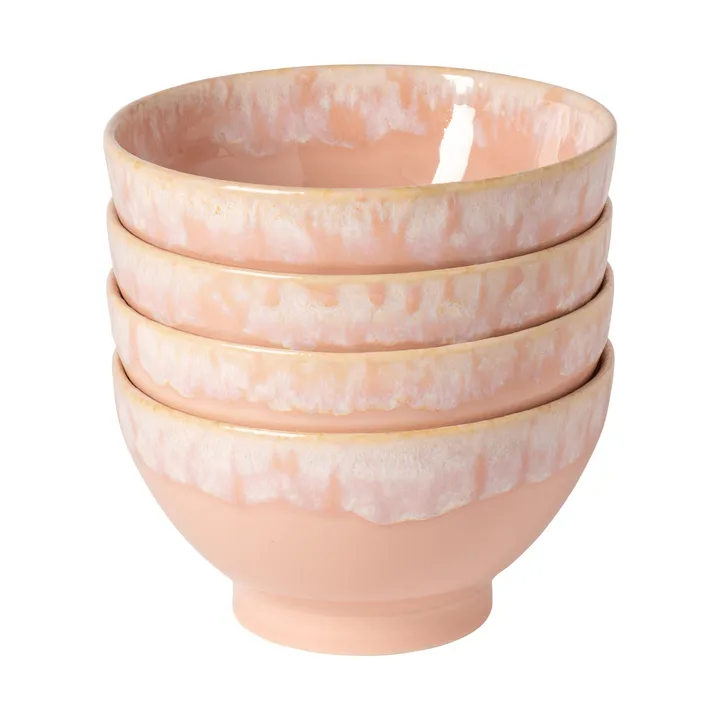 Latte bolle - Rosa, 55 cl, 4-pakning - Costa Nova