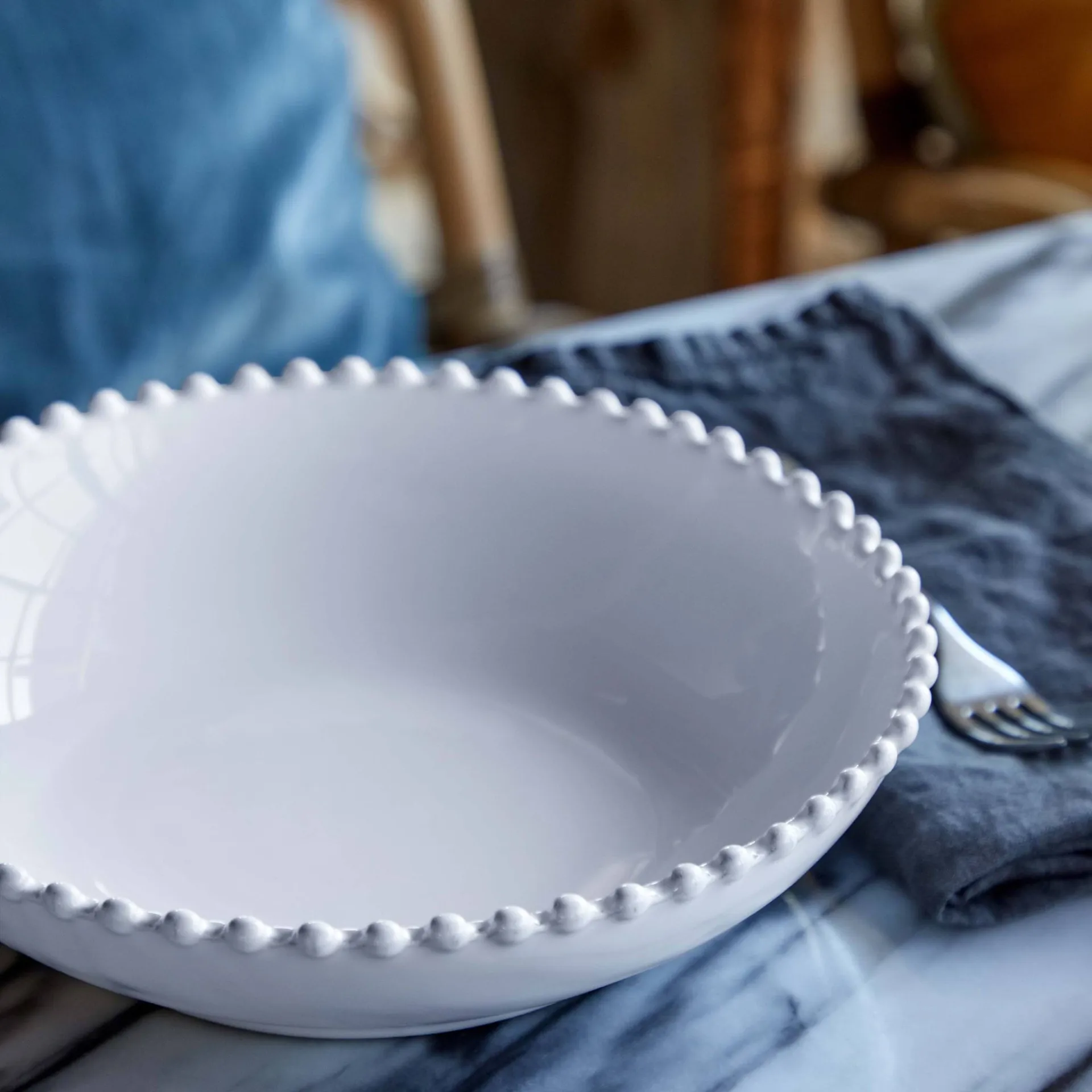 Pearl pastaskål, Hvit, Ø24 cm Costa Nova