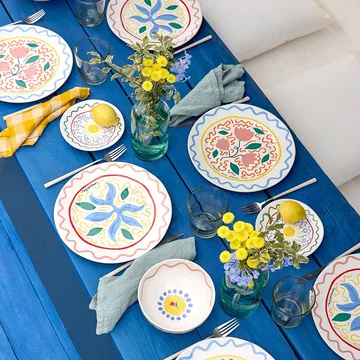 Summer Bliss middagstallerken - Capri, Ø24 cm - Costa Nova